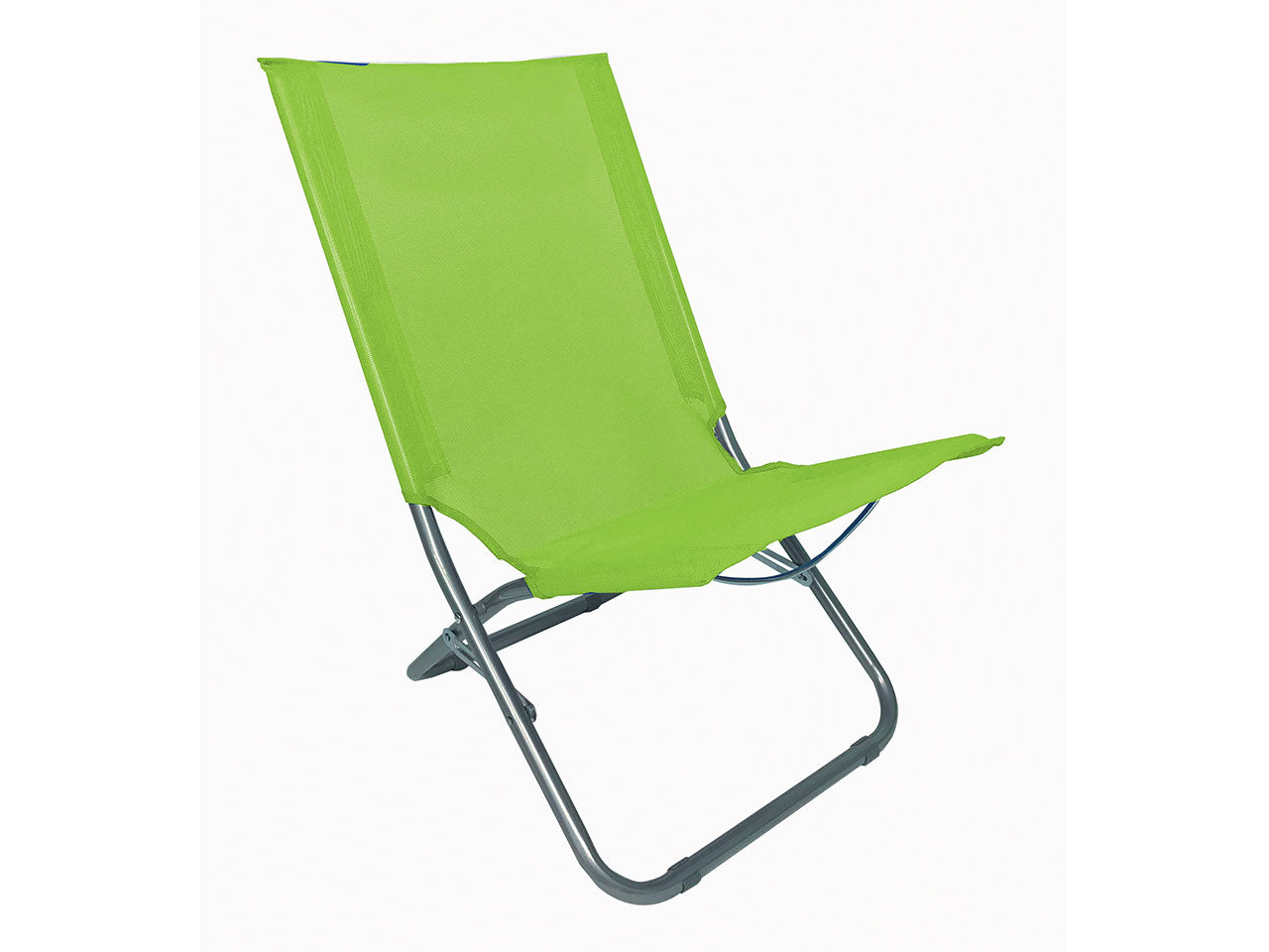 Sedia a sdraio in acciaio e poliestere 3 colori assortiti 42X63X75 cm - FDM Overseas