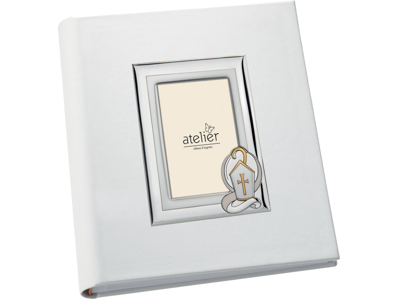 Album cresima 20x25cm con portafoto 9x13cm