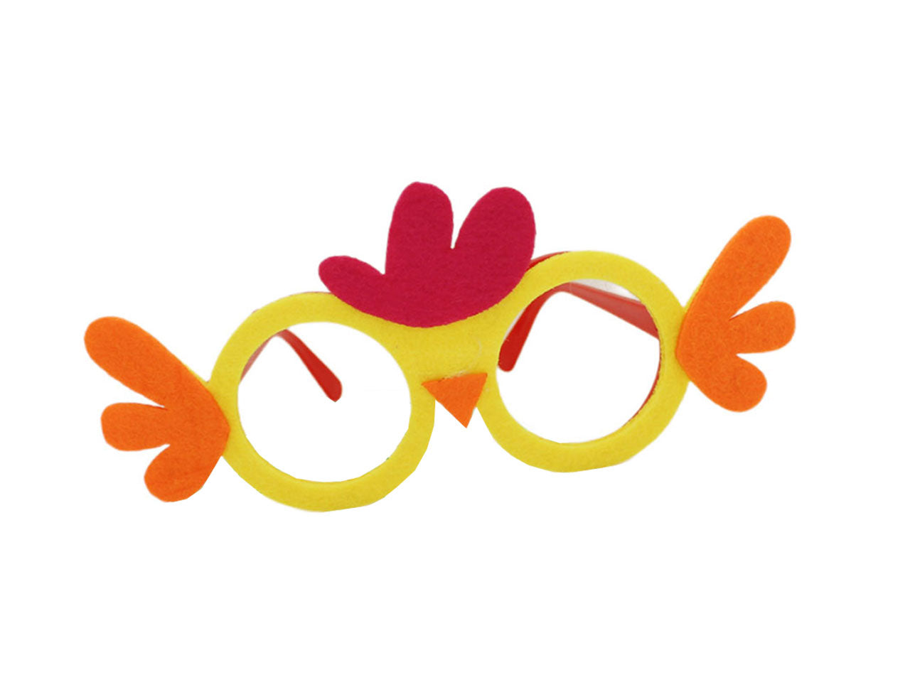 Occhiali con decorazione pasquale  14cm disponibili in diversi assortimenti