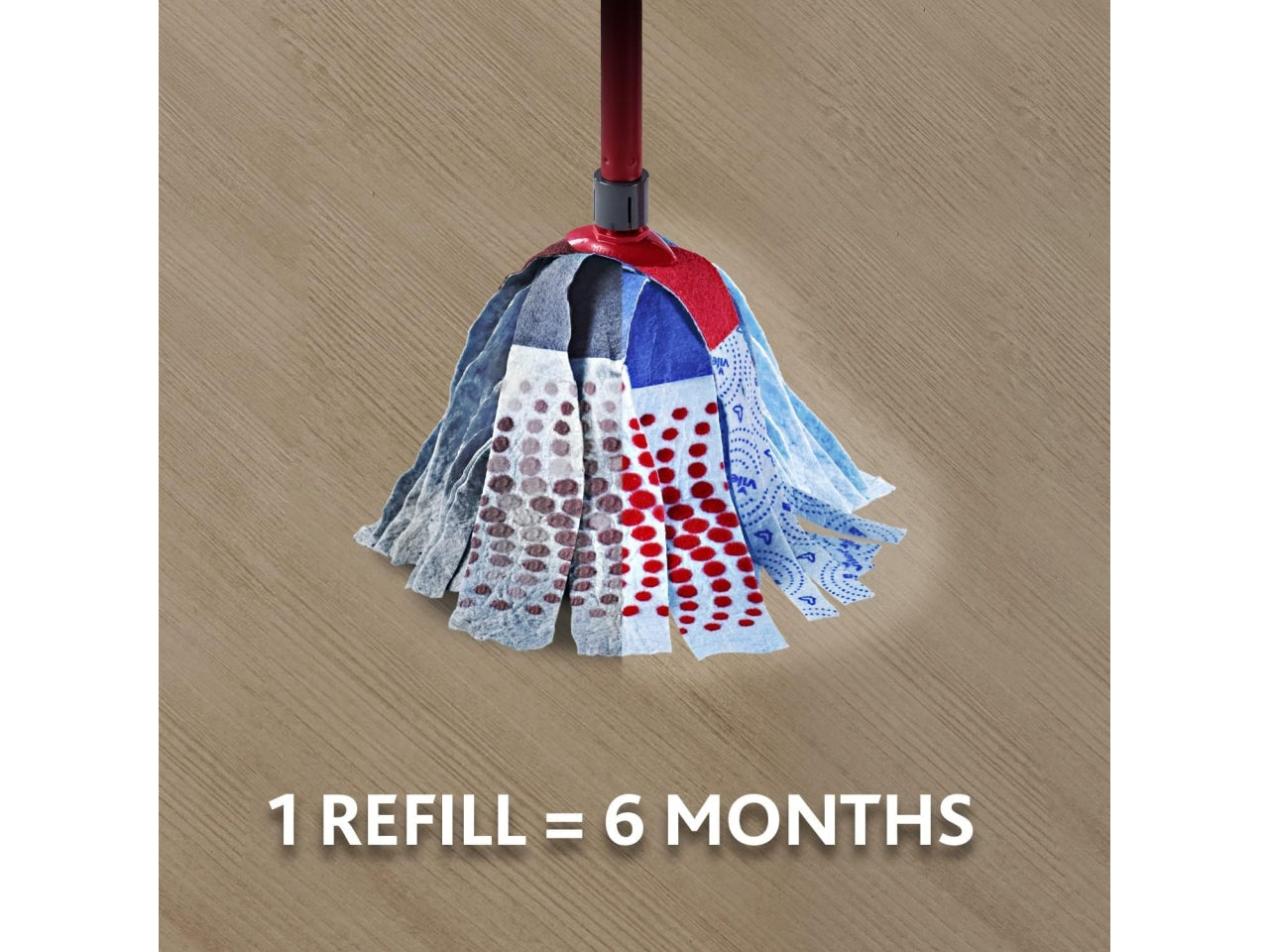 Vileda super mocio fiocco 10074.475m