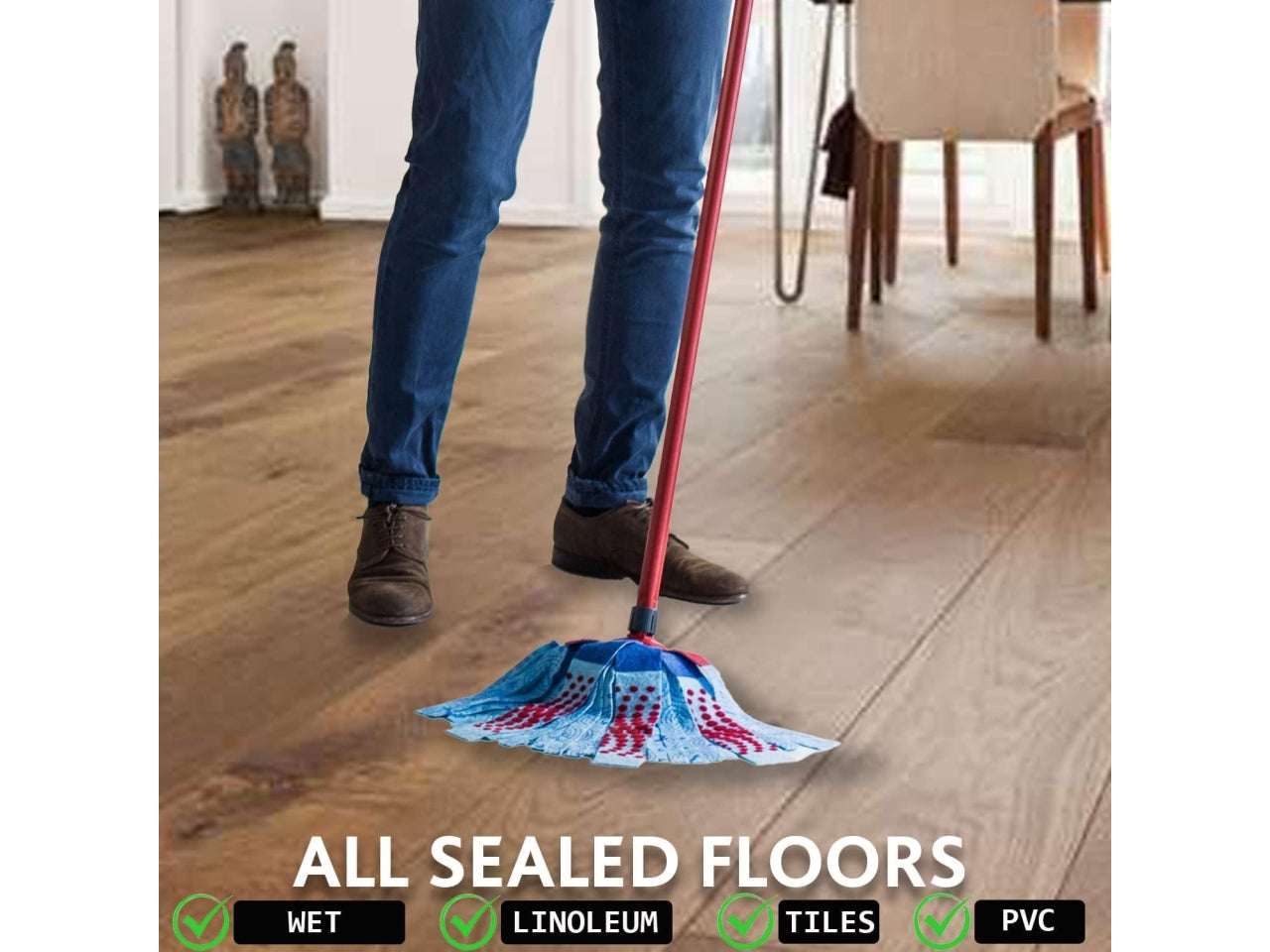 Vileda super mocio fiocco 10074.475m