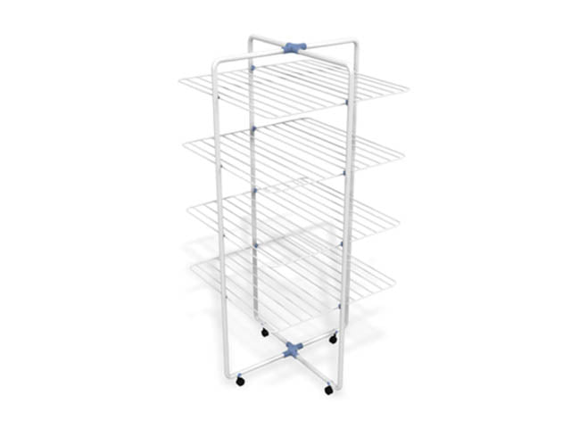 Gimi stendibiancheria a torre in acciaio per 40 mt di stenditura