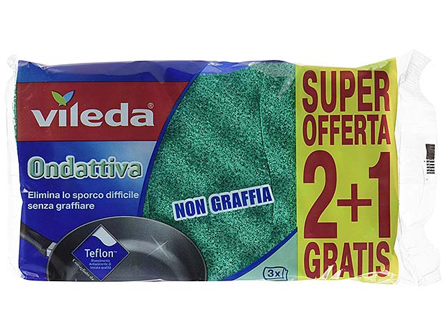 Vileda ondattiva milleusi 2 + 1 pezzi std 139181