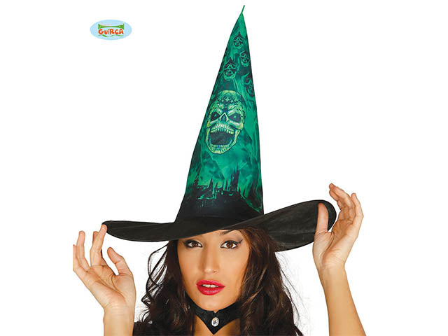 Cappello strega c/fantasma 13783