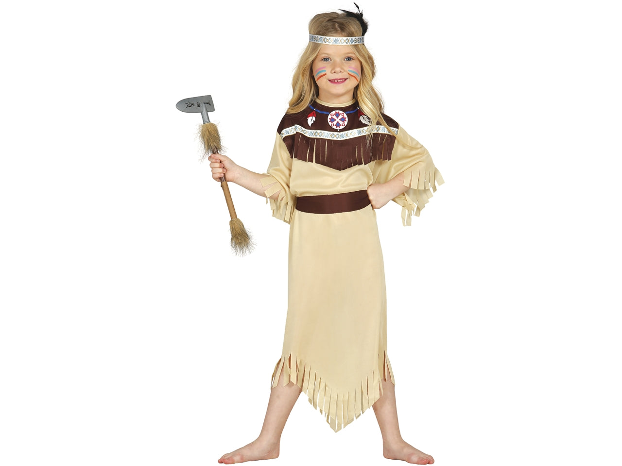 Costume indiana cherokee 5-6 anni