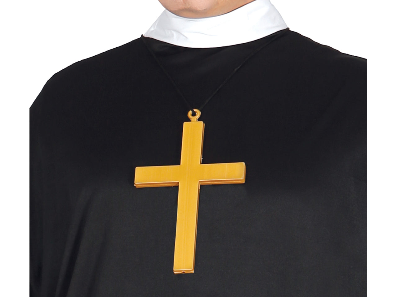 Costume adulto prete taglia M 48-50
