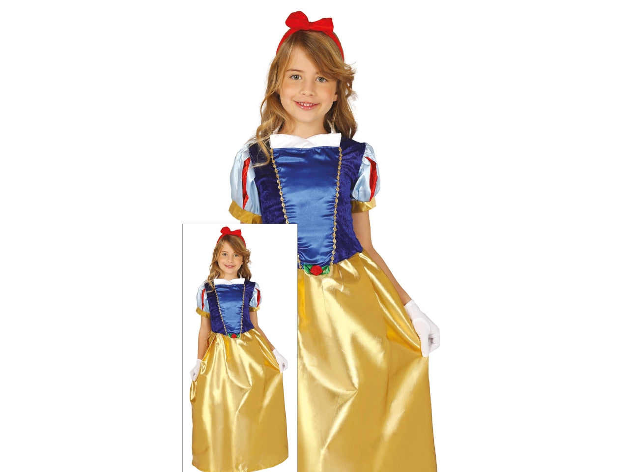 Costume principessina 5-6 anni
