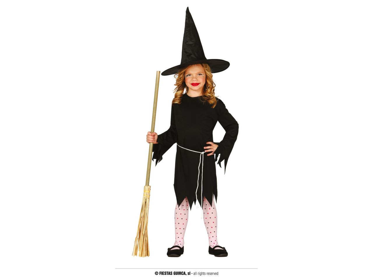 Costume strega bambina, 5-6 anni