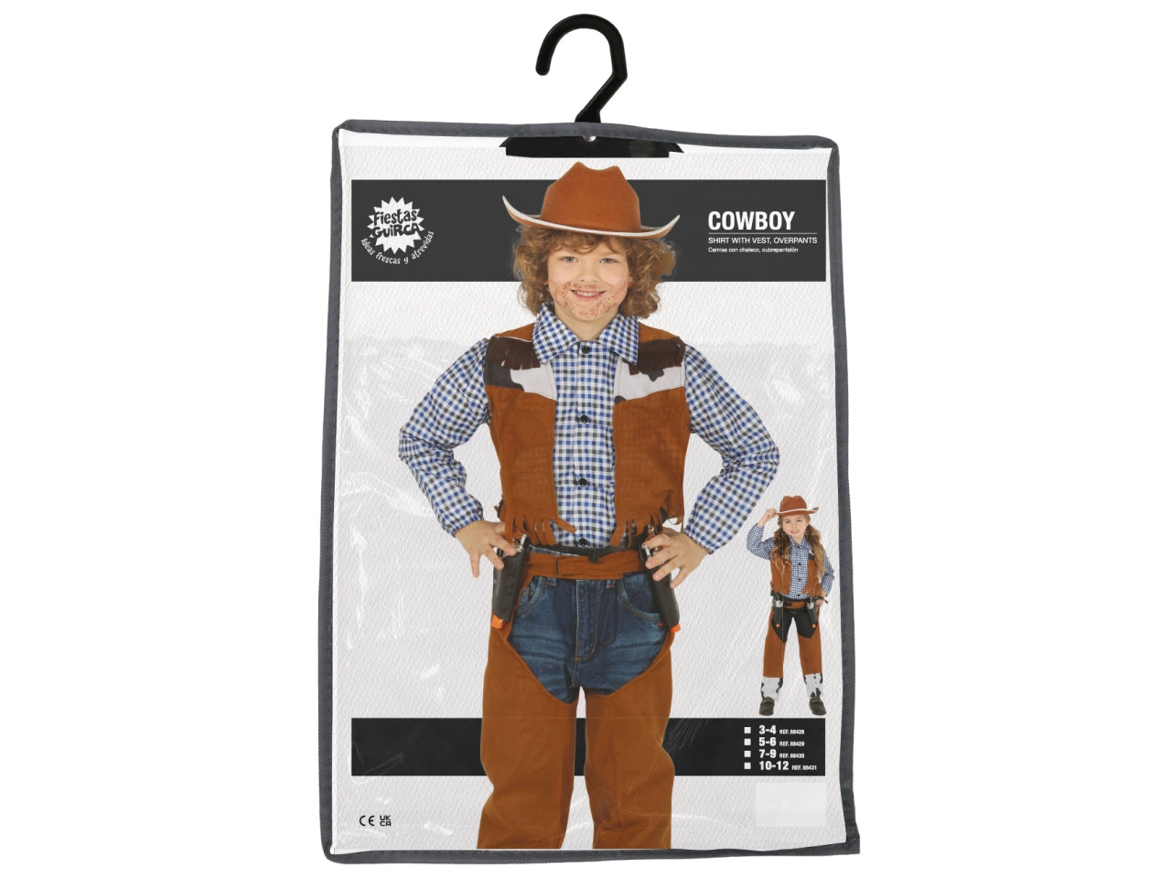 Costume cowboy 5-6 anni