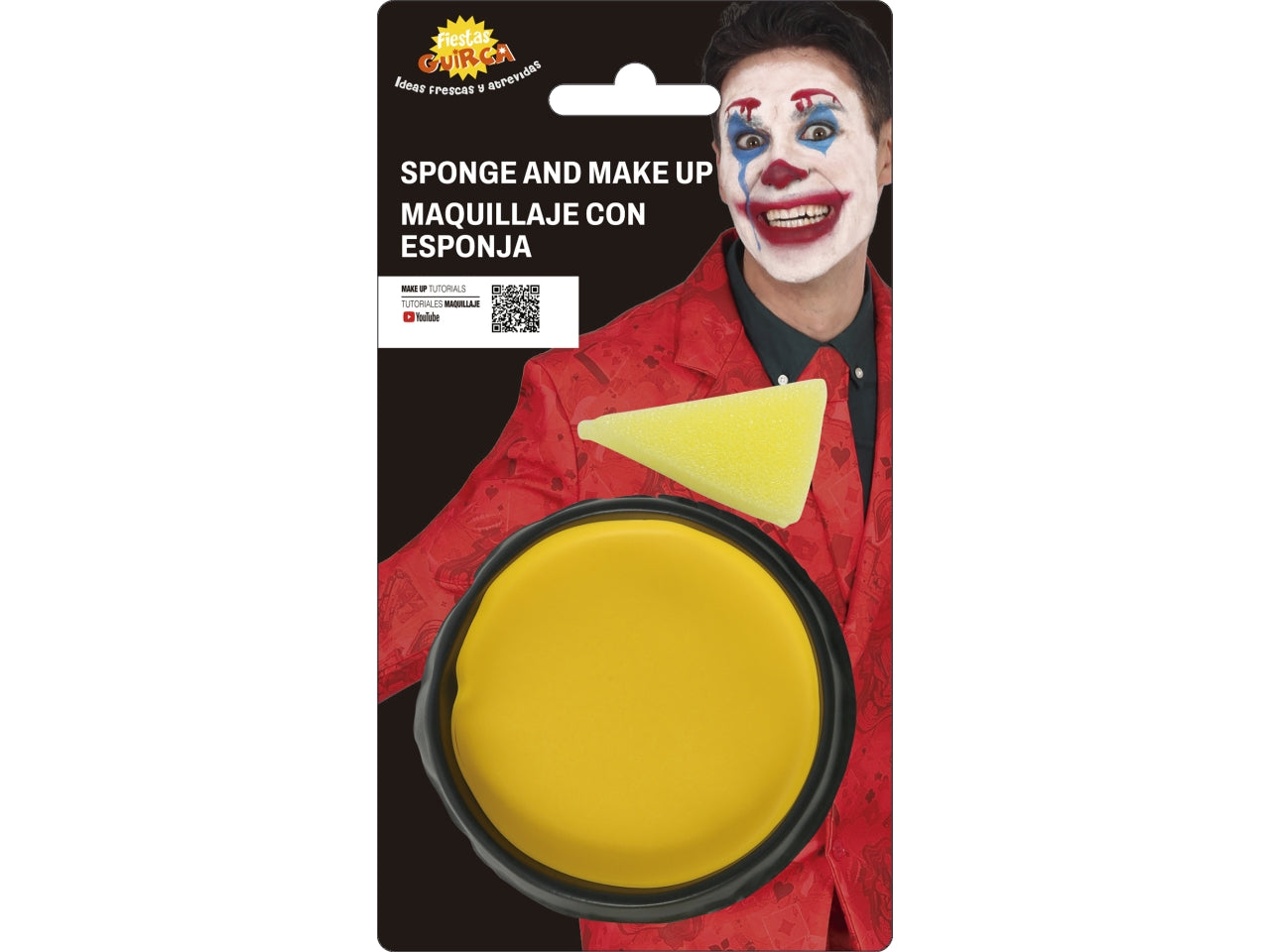 Trucco con spugnetta 9gr giallo