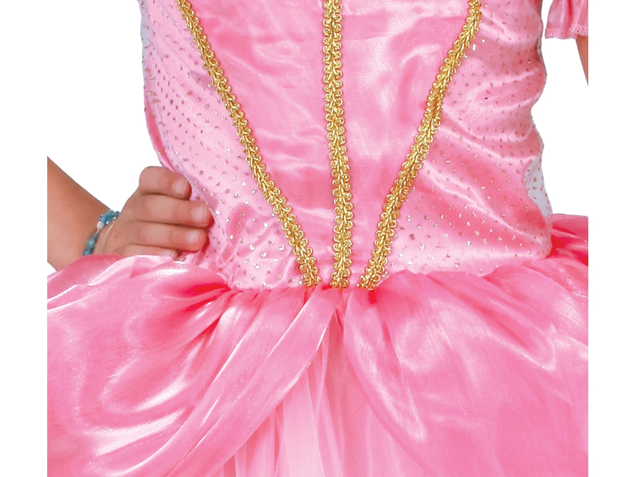Costume principessa del ballo rosa 10-12 anni