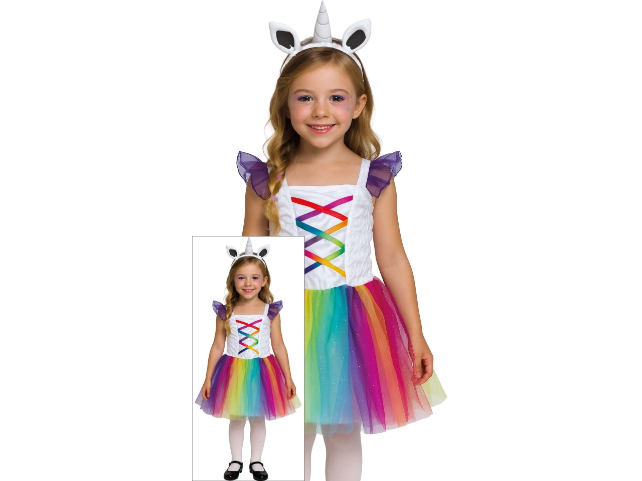 Costume unicorno 7-9 anni