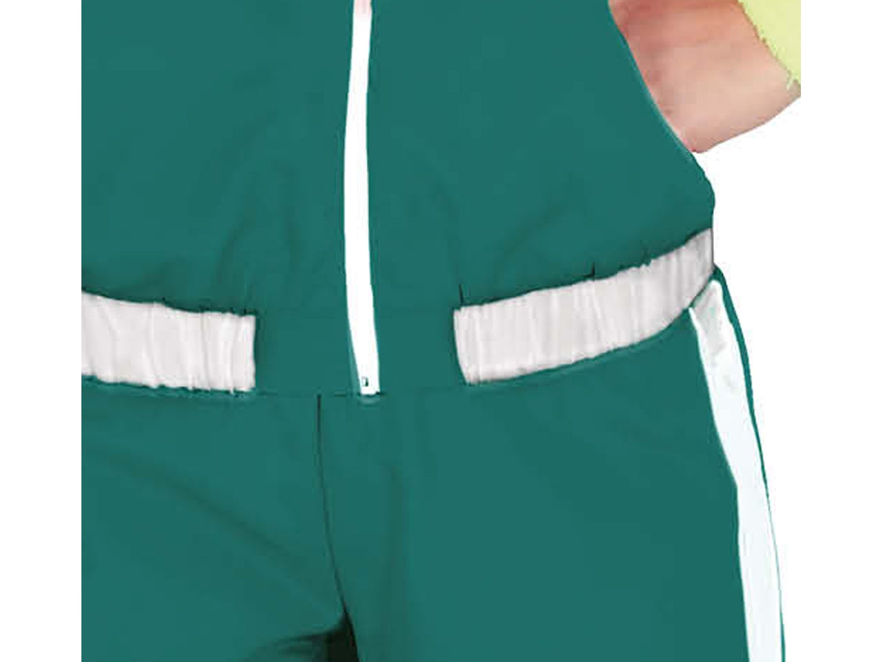 Costume adulto ginnasta the gamer taglia S 36-38