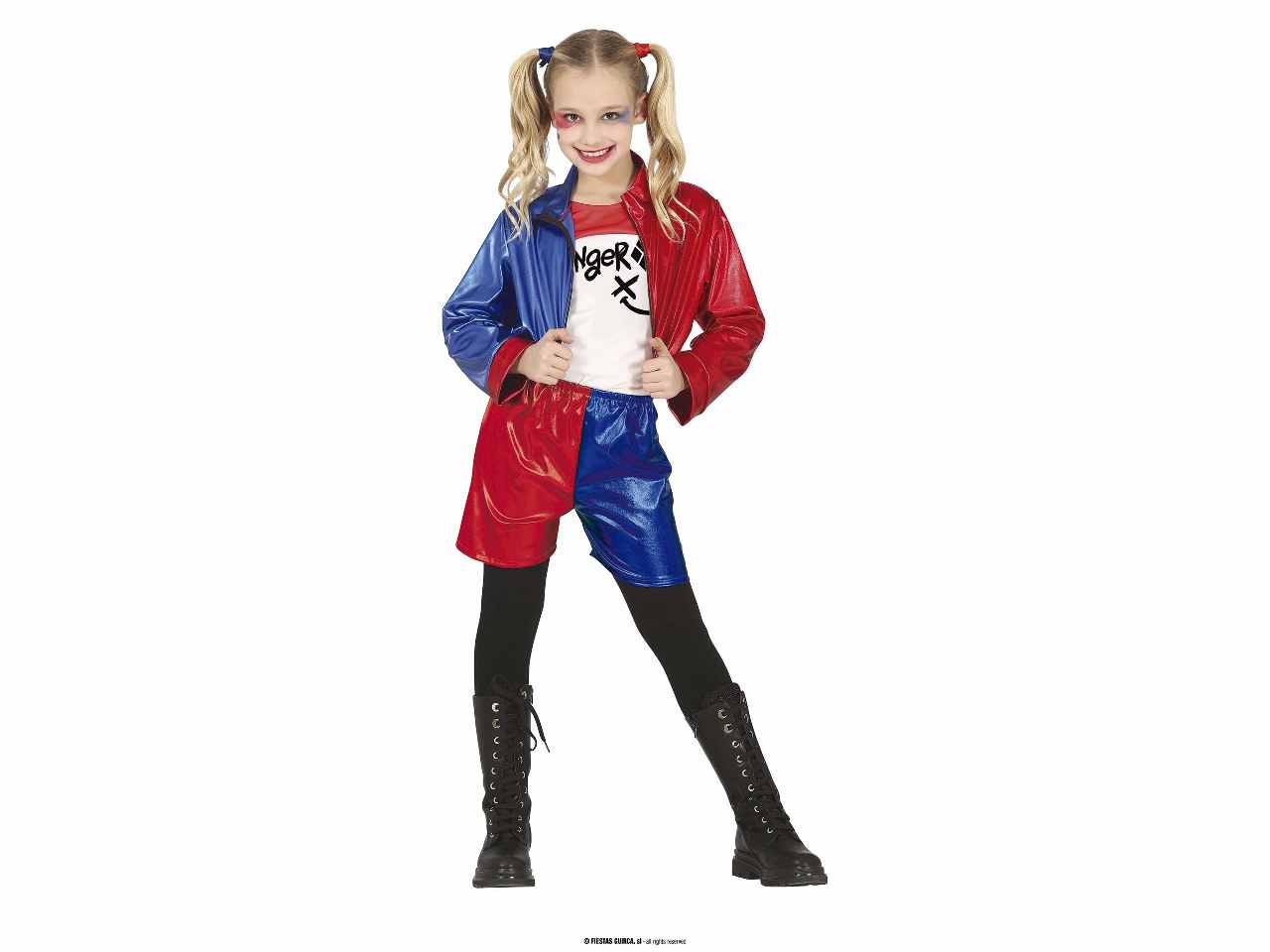 Costume dangerous glam 10-12 anni