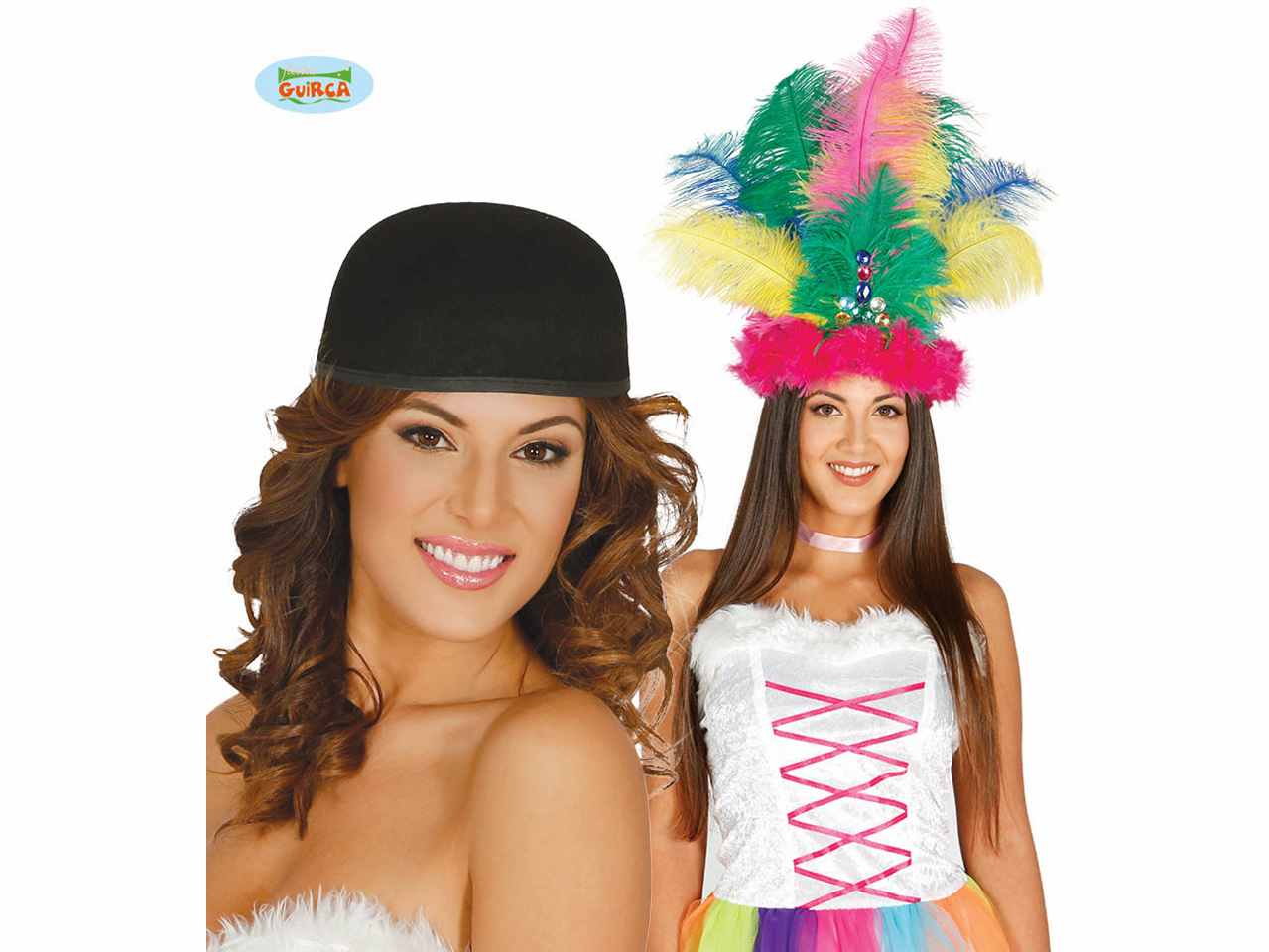 Calotta nera in feltro per creazione copricapo misura unica