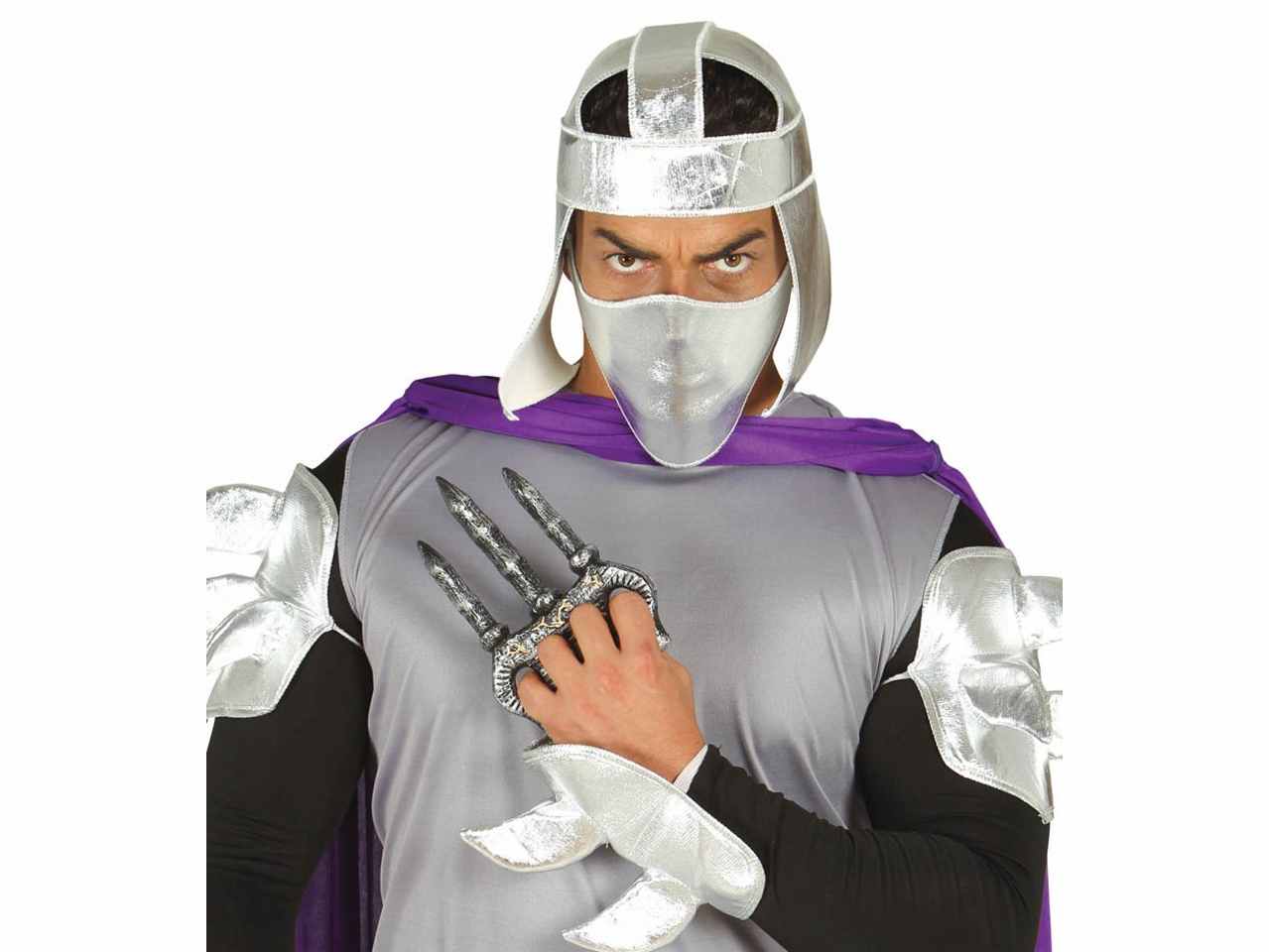 Artiglio di wolverine in plastica guanto copripugno con artigli per cosplay