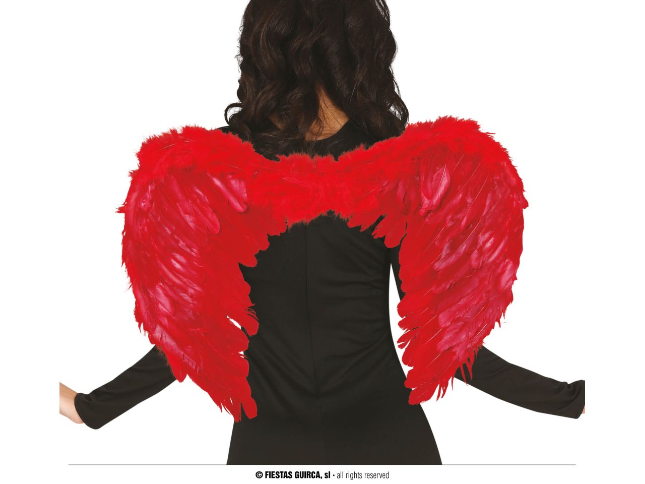 Ali piume 50x40 rosse