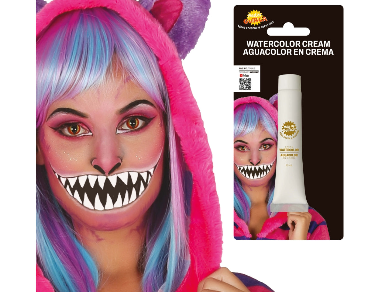 Cerone base acqua tubetto 20ml bianco