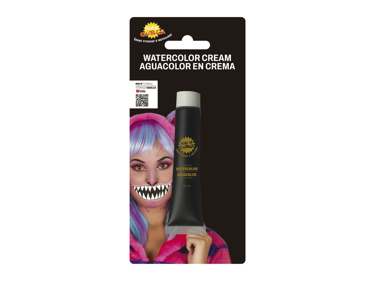 Cerone base acqua tubetto 20ml nero