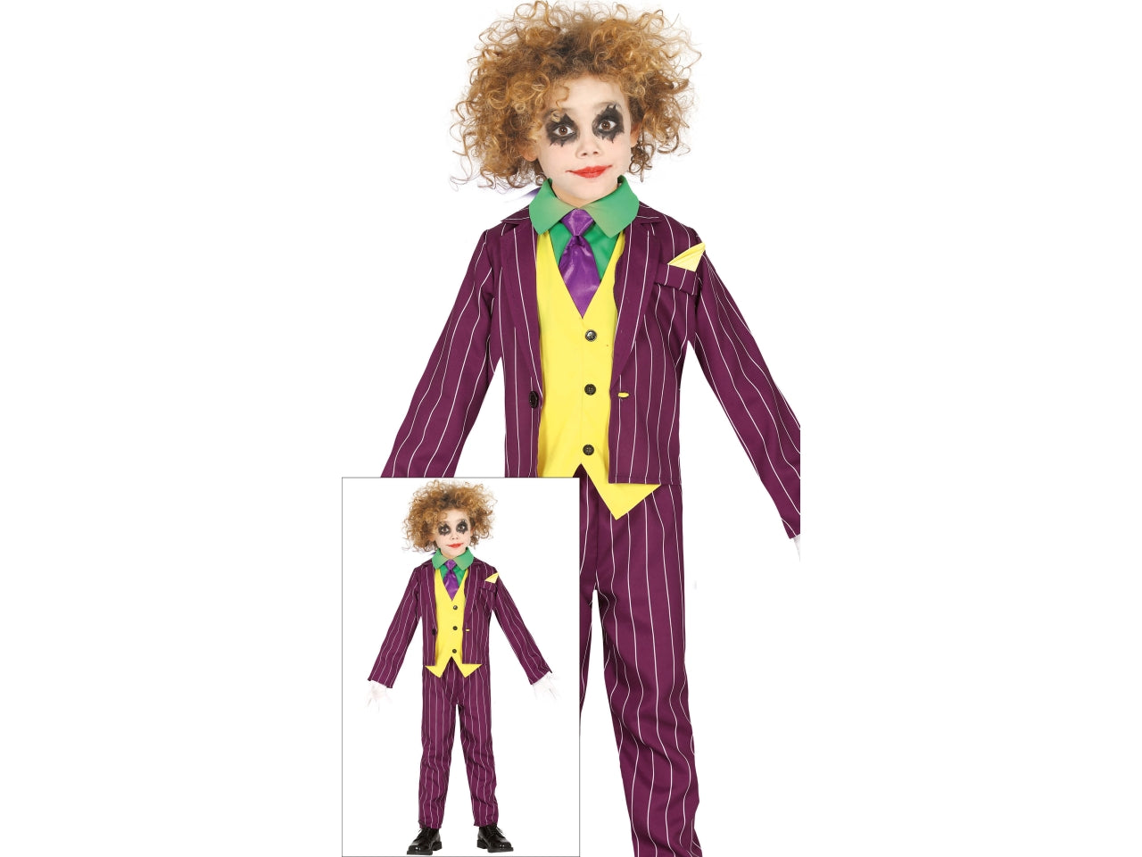 Costume crazy villan 5/6 anni