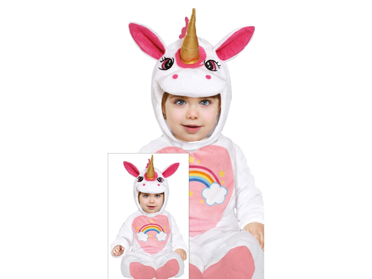 Costume baby unicorno 18-24 mesi