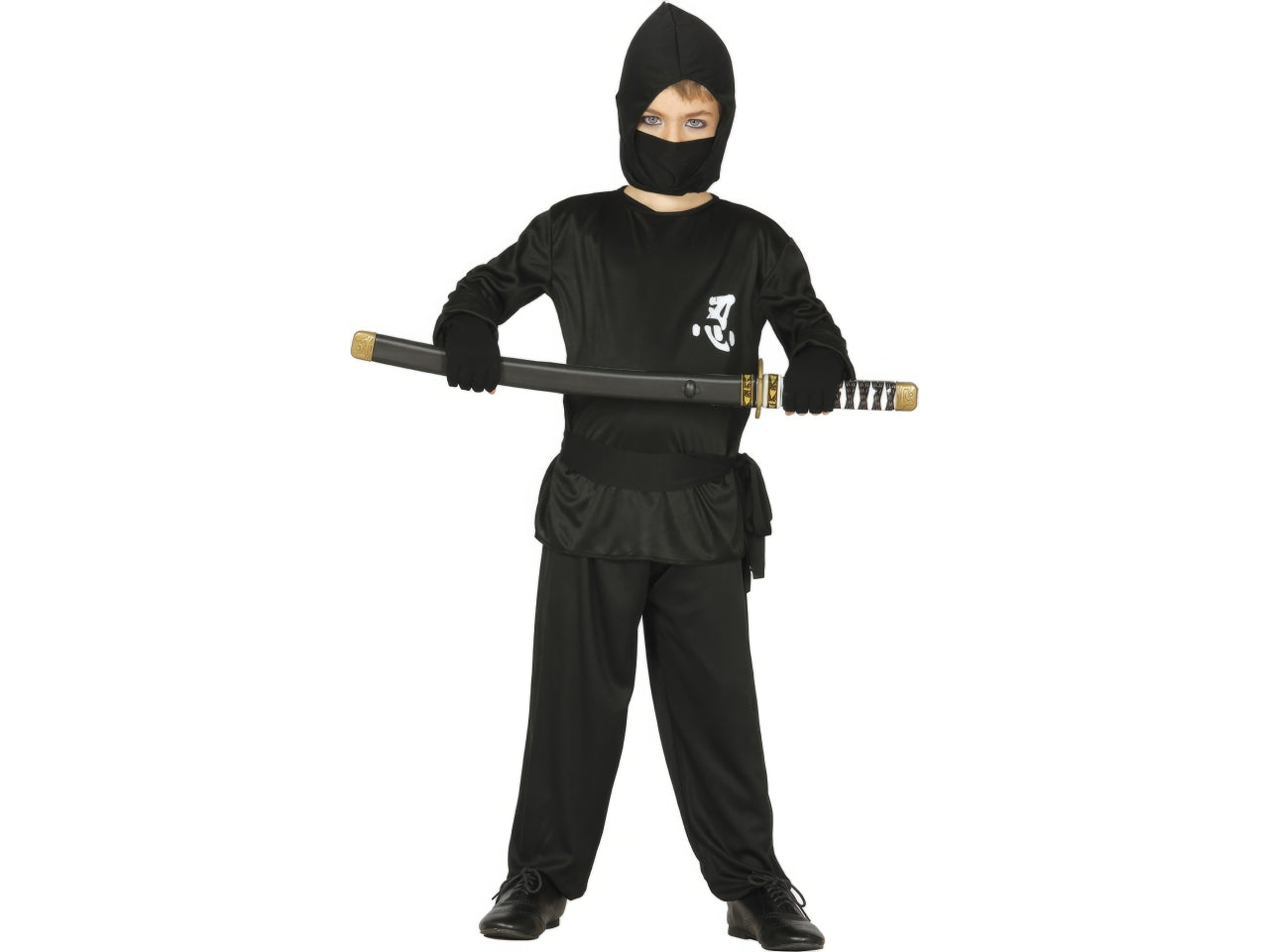 Costume ninja 3-4 anni