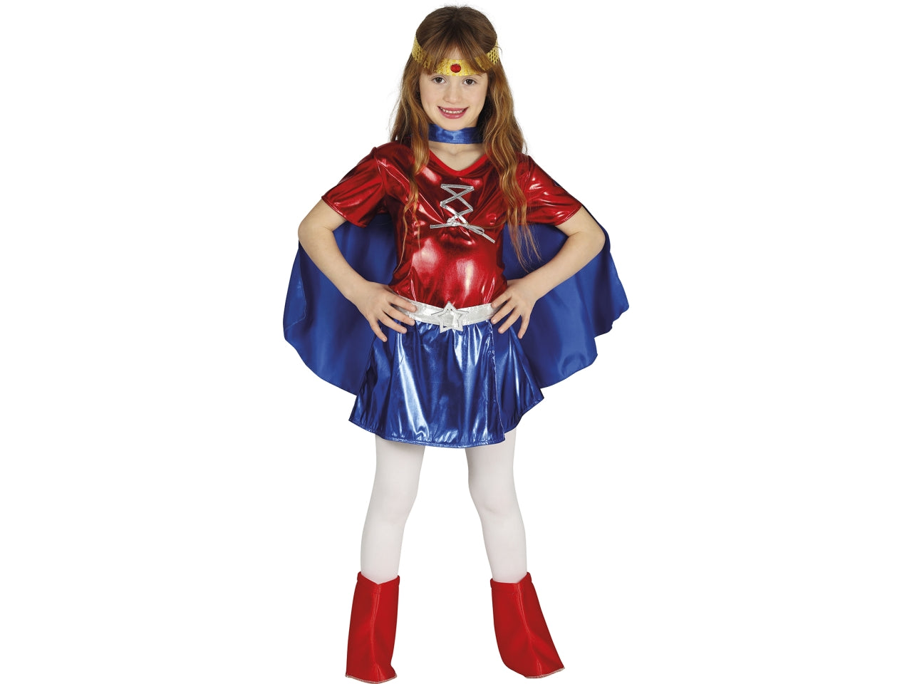 Costume supereroina 5-6 anni