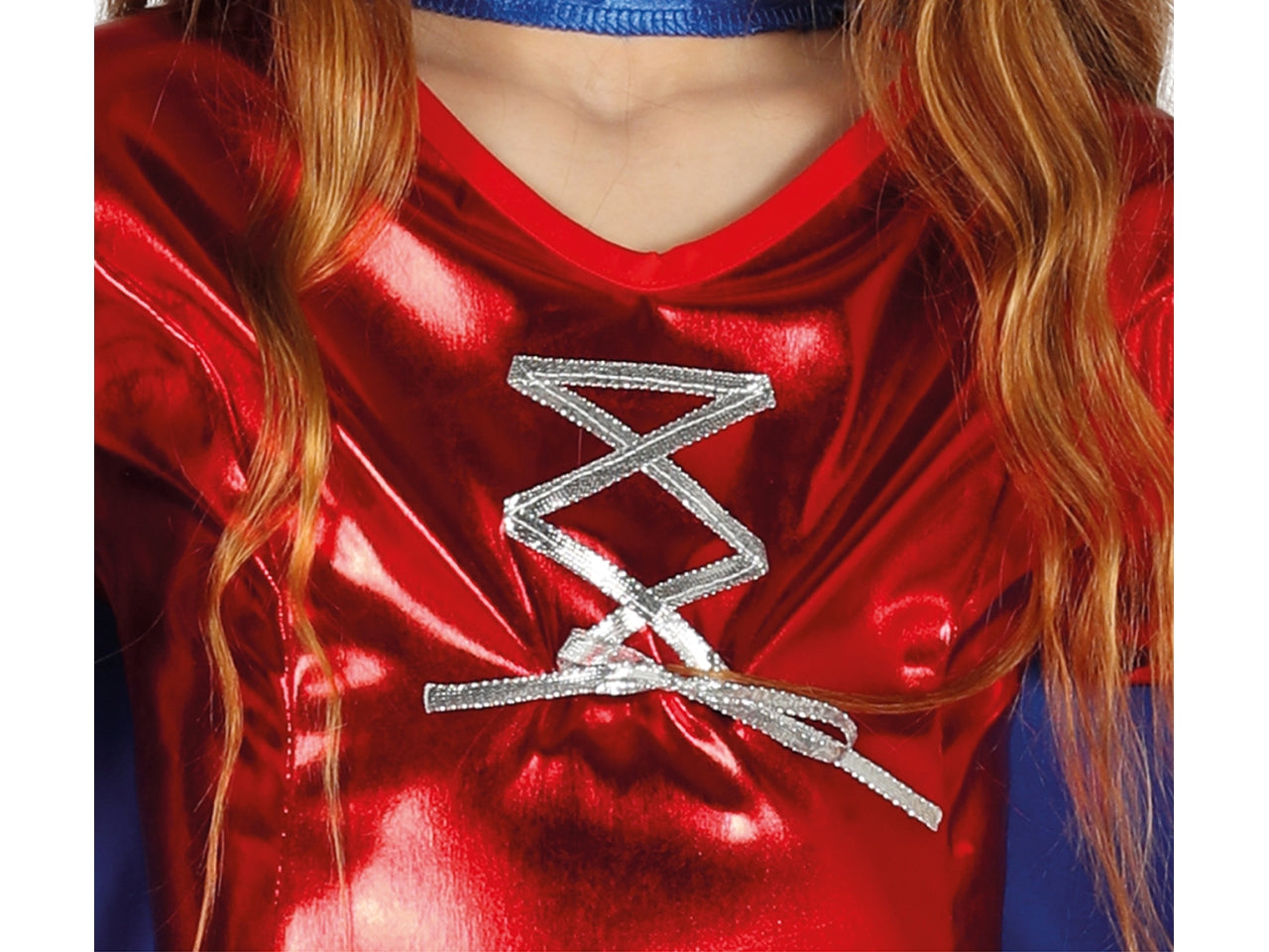 Costume supereroina 5-6 anni