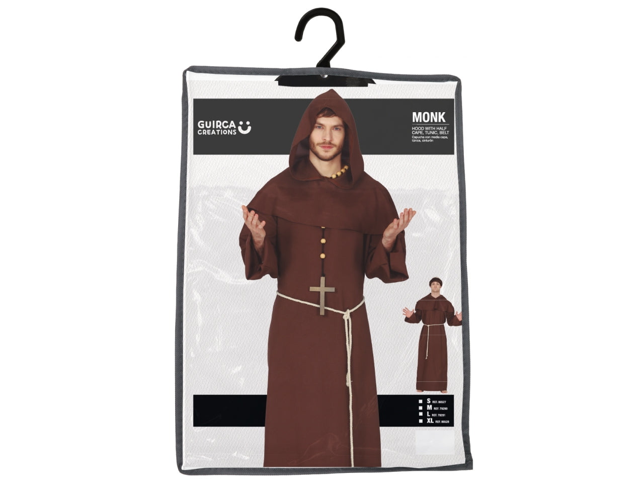 Costume adulto monaco taglia 52-54