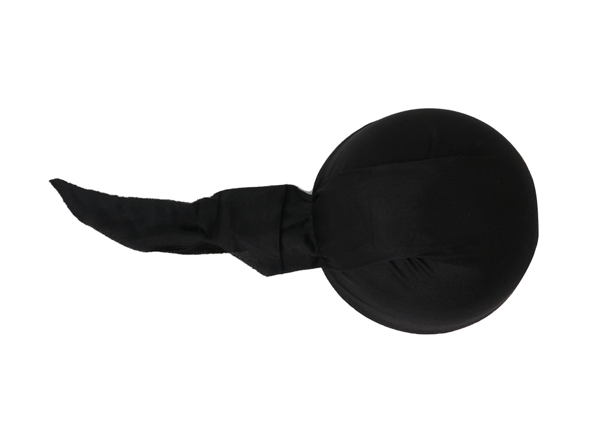 Cappello pirata nero in tessuto