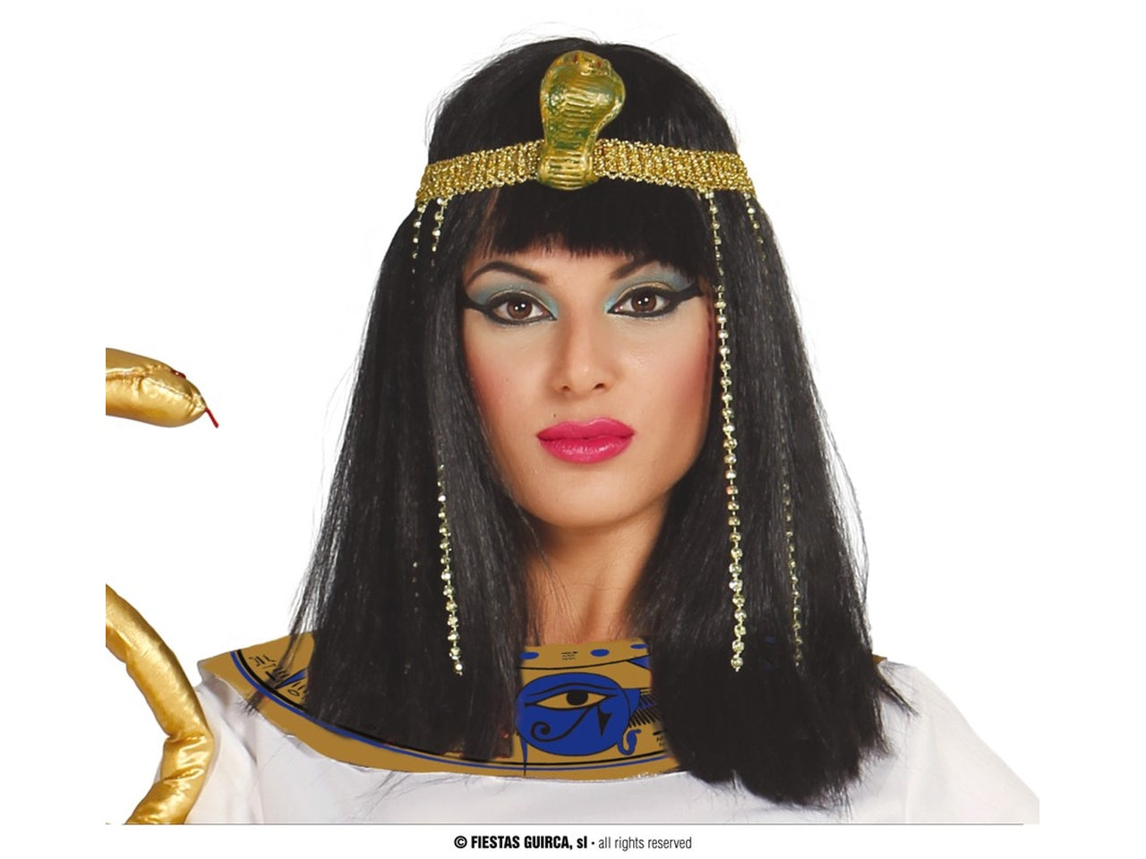 Parrucca da regina egizia