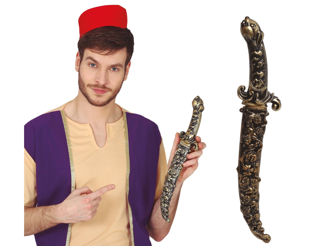 Pugnale giapponese con fodero 40cm