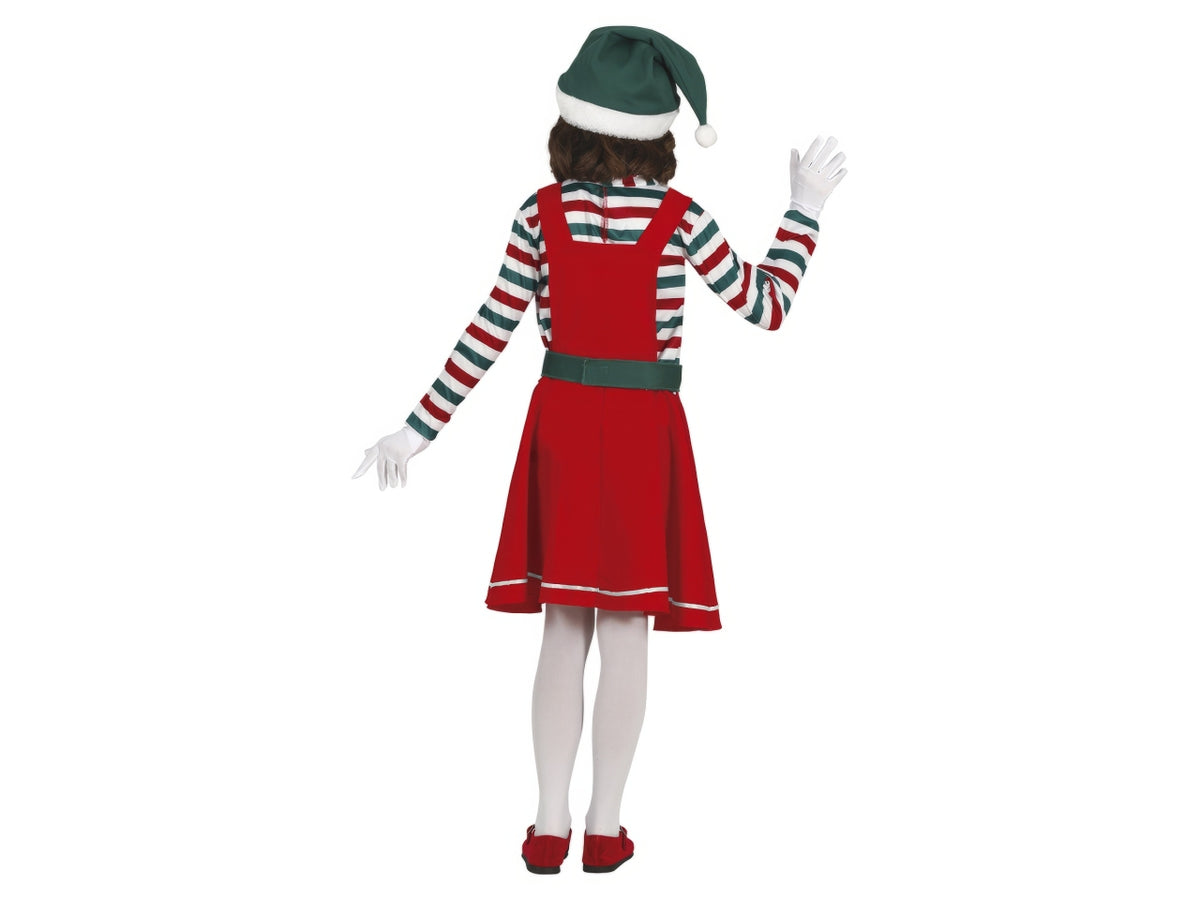Costume da gnomo da bambina taglia 7-9 anni