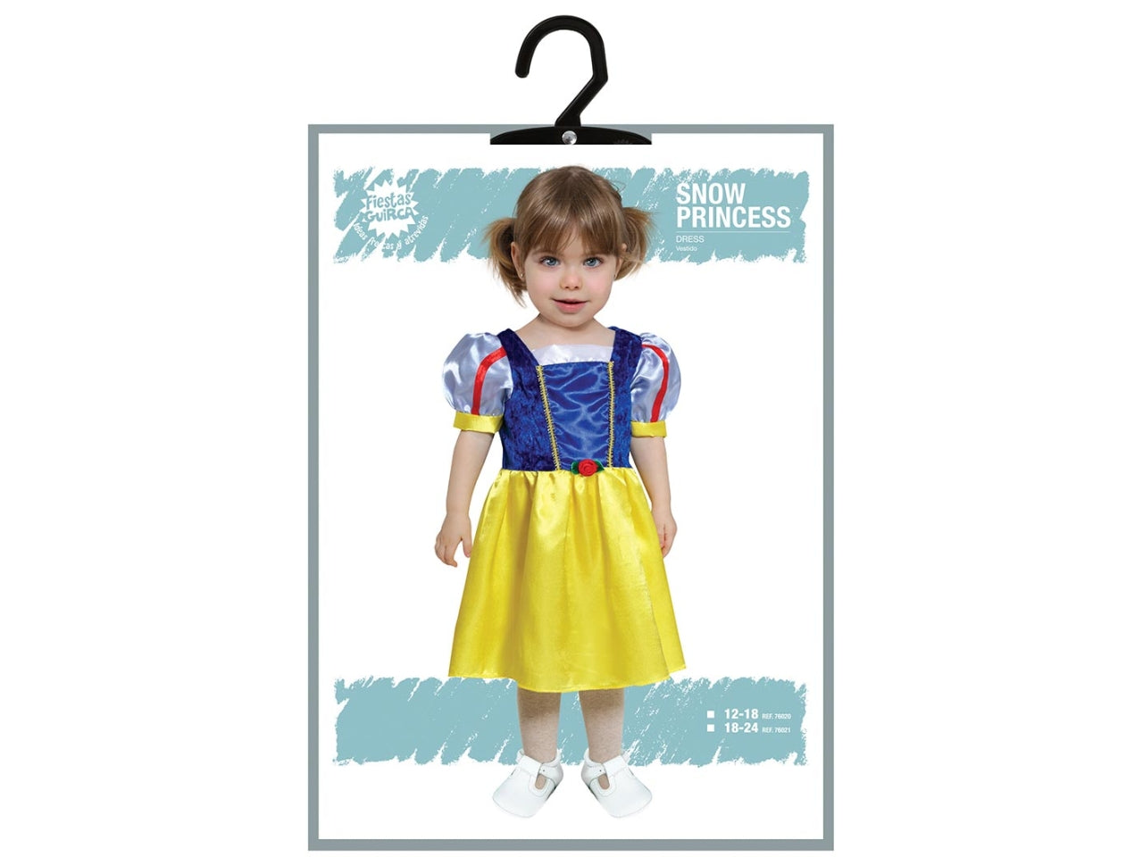 Costume baby princess snow 2-3 anni