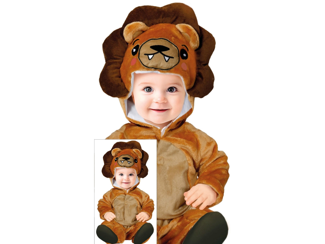 Costume baby leoncino 18-24 mesi