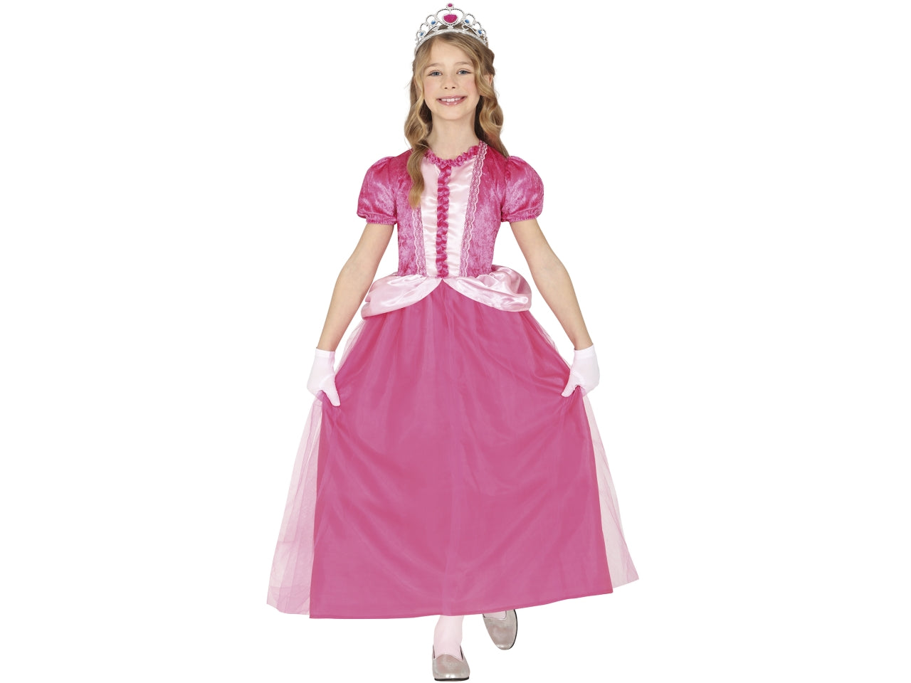 Costume principessa rosa 3-4 anni