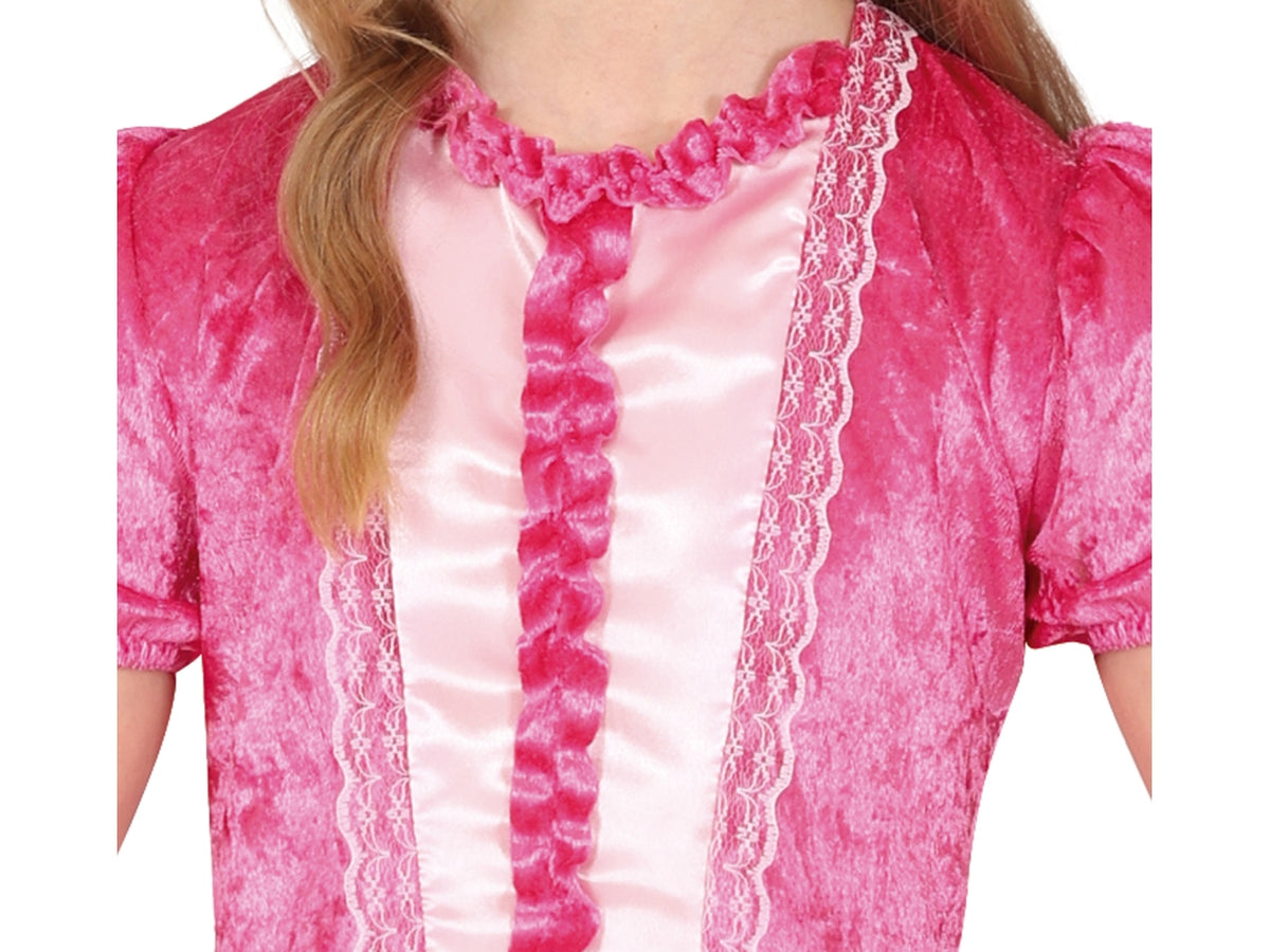 Costume principessa rosa 5-6 anni