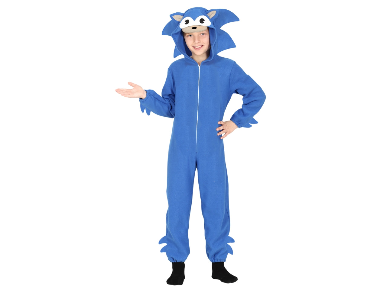 Costume kigurumimi blu 3-4 anni