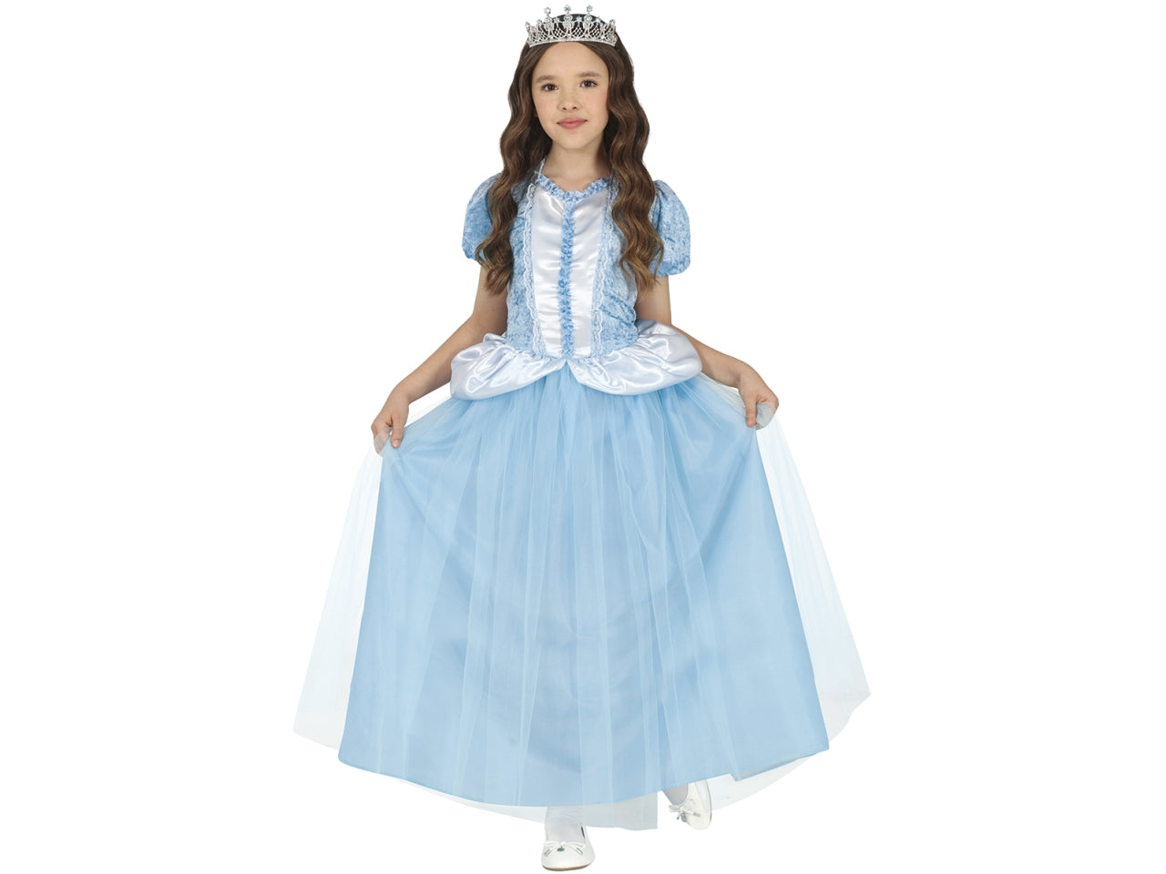 Costume principessa azzurra 5-6 anni