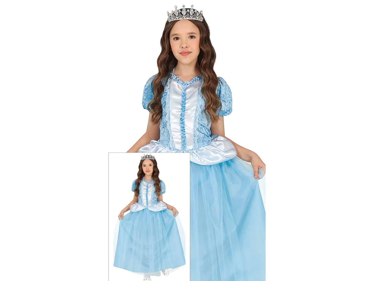 Costume principessa azzurra 5-6 anni