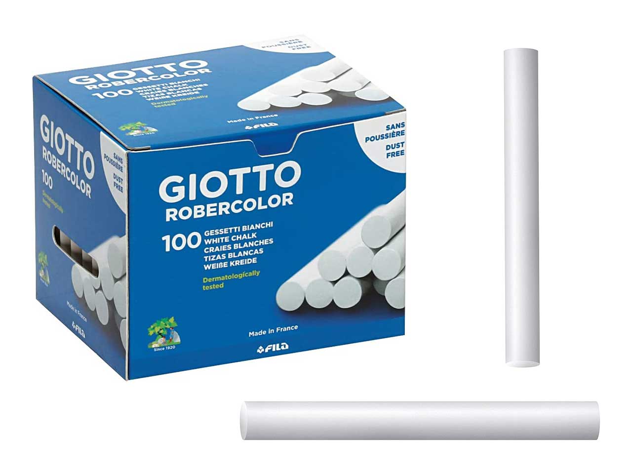 Gessetti bianchi 100 pezzi 538400