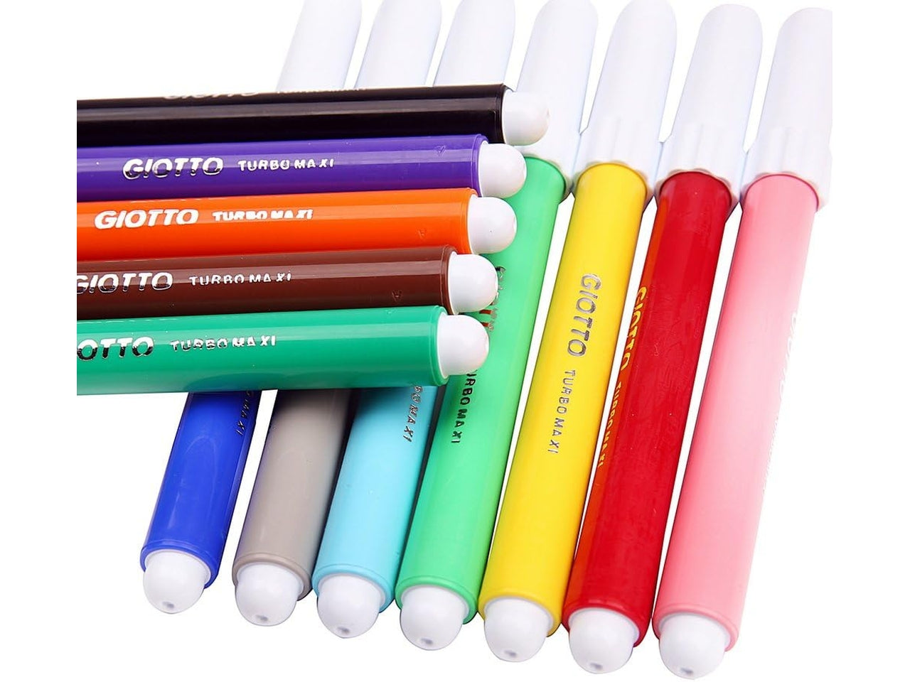 Pennarelli turbo maxi giotto 12 pezzi 454000