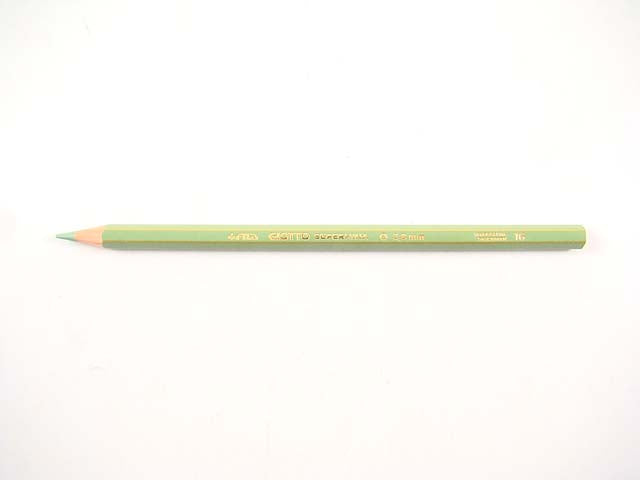 Pastelli colorati supermina esagonale con fusto uguale alla mina verde salvia D 3.8 mm L 18 cm Giotto