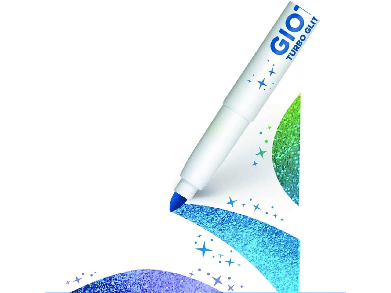Pennarelli turbo glitter 8 pezzi 425800