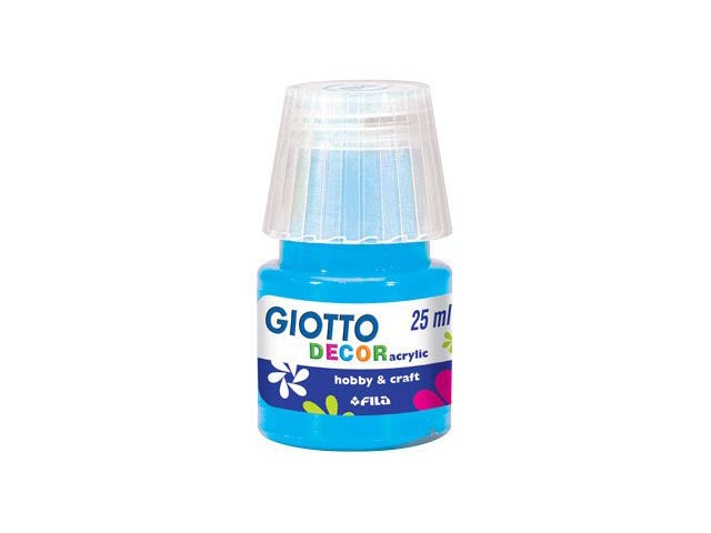 Tempera acrilica Giotto azzurro cielo 25 ml