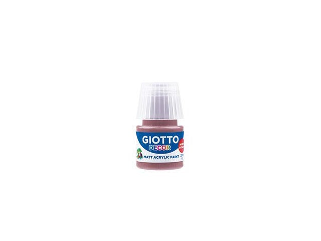 Tempera acrilica Giotto terra d'ombra 25 ml