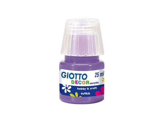 Tempera acrilica Giotto violetto 25 ml