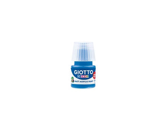 Tempera acrilica Giotto blu cobalto 25 ml