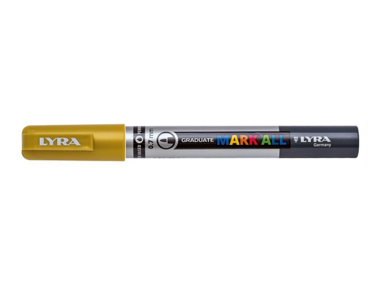 Marcatore lyra graduate mark all misura 0,7mm colore oro
