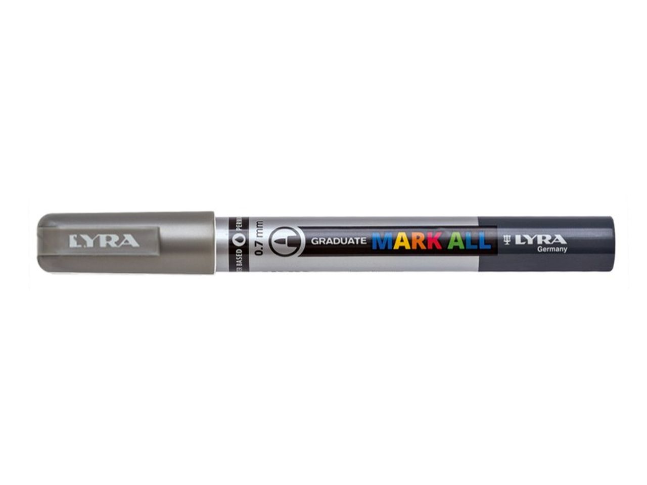 Marcatore lyra graduate mark all misura 0,7mm colore argento